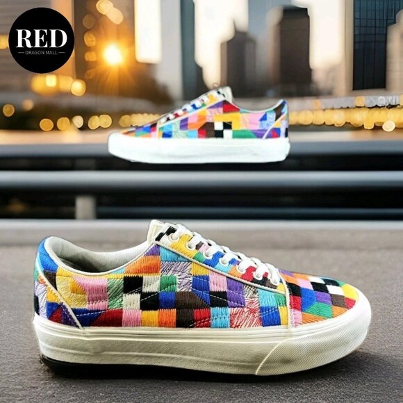 VANS Old Skool VLT LX Low Love Wins - VN0A4BVFBMB - Men's Size 13 - Picture 1 of 15